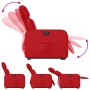 Sillón elevable eléctrico cuero artificial rojo de , Sillones - Ref: Foro24-3206768, Precio: 334,64 €, Descuento: %