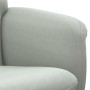 Sillón reclinable con reposapiés terciopelo gris claro de , Sillones - Ref: Foro24-356689, Precio: 176,08 €, Descuento: %