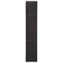 Alfombra de sisal natural negro 66x350 cm de , Alfombras - Ref: Foro24-136321, Precio: 120,47 €, Descuento: %