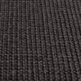 Alfombra de sisal natural negro 66x350 cm de , Alfombras - Ref: Foro24-136321, Precio: 120,47 €, Descuento: %