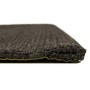 Alfombra de sisal natural negro 66x350 cm de , Alfombras - Ref: Foro24-136321, Precio: 120,47 €, Descuento: %