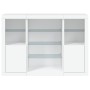 Aparadores con luces LED 3 piezas madera de ingeniería blanco de , Aparadores - Ref: Foro24-3209128, Precio: 223,98 €, Descue...