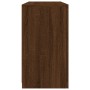 Aparador con luces LED marrón roble 123x37x67 cm de , Aparadores - Ref: Foro24-3209085, Precio: 149,94 €, Descuento: %