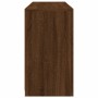 Aparador con luces LED marrón roble 123x37x67 cm de , Aparadores - Ref: Foro24-3209064, Precio: 157,02 €, Descuento: %