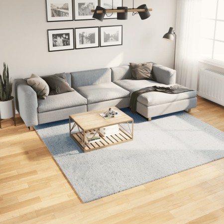Alfombra de pelo corto suave lavable HUARTE azul 240x240 cm de , Alfombras - Ref: Foro24-375139, Precio: 125,07 €, Descuento: %