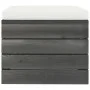 Otomana de palets para jardín con cojín madera de pino de vidaXL, Sofás modulares de exterior - Ref: Foro24-3061697, Precio: ...
