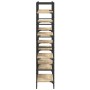 Estantería madera de ingeniería roble Sonoma 160x28,5x136,5 cm de , Librerías y estanterías - Ref: Foro24-838874, Precio: 103...