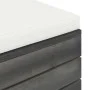 Otomana de palets para jardín con cojín madera de pino de vidaXL, Sofás modulares de exterior - Ref: Foro24-3061697, Precio: ...