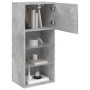Mueble para TV con luces LED gris hormigón 40,5x30x90 cm de , Muebles TV - Ref: Foro24-837049, Precio: 58,66 €, Descuento: %