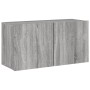 Mueble para TV de pared gris Sonoma 80x30x41 cm de , Muebles TV - Ref: Foro24-836962, Precio: 56,16 €, Descuento: %