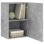 Muebles de TV de pared 2 uds madera gris hormigón 40,5x30x60 cm de , Muebles TV - Ref: Foro24-836917, Precio: 74,90 €, Descue...