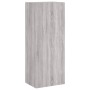 Mueble TV de pared madera ingeniería gris Sonoma 40,5x30x102 cm de , Muebles TV - Ref: Foro24-836936, Precio: 68,12 €, Descue...