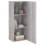 Mueble TV de pared madera ingeniería gris Sonoma 40,5x30x102 cm de , Muebles TV - Ref: Foro24-836936, Precio: 68,12 €, Descue...