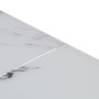Mesa de centro plateada acero inoxidable y vidrio templado de , Mesas de centro - Ref: Foro24-349947, Precio: 194,24 €, Descu...