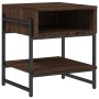 Mesa de centro madera de ingeniería roble marrón 40x40x45 cm de , Mesas de centro - Ref: Foro24-838967, Precio: 34,27 €, Desc...