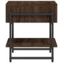Mesa de centro madera de ingeniería roble marrón 40x40x45 cm de , Mesas de centro - Ref: Foro24-838967, Precio: 34,27 €, Desc...