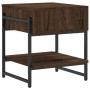 Mesa de centro madera de ingeniería roble marrón 40x40x45 cm de , Mesas de centro - Ref: Foro24-838967, Precio: 34,27 €, Desc...
