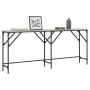 Mesa consola madera de ingeniería gris Sonoma 180x29x75 cm de , Mesas auxiliares - Ref: Foro24-837765, Precio: 59,57 €, Descu...
