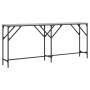 Mesa consola madera de ingeniería gris Sonoma 180x29x75 cm de , Mesas auxiliares - Ref: Foro24-837765, Precio: 59,57 €, Descu...