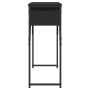 Mesa consola con estante madera ingeniería negra 105x30x75 cm de , Mesas auxiliares - Ref: Foro24-837792, Precio: 45,13 €, De...