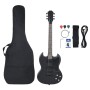 Guitarra eléctrica para principiantes con funda negro 4/4 39" de , Guitarras - Ref: Foro24-70189, Precio: 165,67 €, Descuento: %