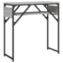 Mesa consola estante madera ingeniería Sonoma gris 75x30x75 cm de , Mesas auxiliares - Ref: Foro24-837800, Precio: 39,85 €, D...