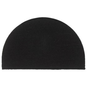 Felpudo semicircular de fibra de coco negro 50x80 cm de , Felpudos - Ref: Foro24-155575, Precio: 38,45 €, Descuento: %