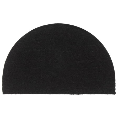 Felpudo semicircular de fibra de coco negro 50x80 cm de , Felpudos - Ref: Foro24-155575, Precio: 38,45 €, Descuento: %