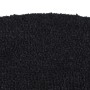 Felpudo semicircular de fibra de coco negro 50x80 cm de , Felpudos - Ref: Foro24-155575, Precio: 38,45 €, Descuento: %