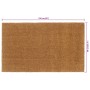 Felpudo de fibra de coco natural 90x150 cm de , Felpudos - Ref: Foro24-155606, Precio: 84,77 €, Descuento: %