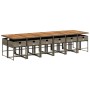 Set comedor de jardín con cojines 13 pzas ratán sintético gris de , Conjuntos de jardín - Ref: Foro24-3211310, Precio: 1,00 €...