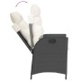 Set de comedor de jardín 7 pzas y cojines ratán sintético negro de , Conjuntos de jardín - Ref: Foro24-3213091, Precio: 830,7...