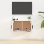 Mueble para TV de pared blanco brillante 80x34,5x40 cm de , Muebles TV - Ref: Foro24-816626, Precio: 44,48 €, Descuento: %