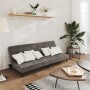 Sofá cama de 2 plazas terciopelo gris oscuro de , Sofás - Ref: Foro24-375733, Precio: 239,63 €, Descuento: %