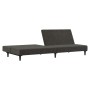 Sofá cama de 2 plazas terciopelo gris oscuro de , Sofás - Ref: Foro24-375733, Precio: 239,63 €, Descuento: %