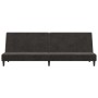 Sofá cama de 2 plazas terciopelo gris oscuro de , Sofás - Ref: Foro24-375733, Precio: 239,63 €, Descuento: %