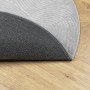 Alfombra de pelo corto look escandinavo IZA gris Ø 200 cm de , Alfombras - Ref: Foro24-375461, Precio: 89,81 €, Descuento: %