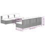 Set de muebles de jardín y cojines 7 pzas ratán sintético negro de , Conjuntos de jardín - Ref: Foro24-3101455, Precio: 782,3...