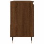 Armario de baño madera contrachapada marrón roble 65x33x60 cm de , Tocadores de baño - Ref: Foro24-831603, Precio: 59,86 €, D...