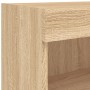 Muebles para TV con luces LED 2 uds roble Sonoma 60x30x30 cm de , Muebles TV - Ref: Foro24-837132, Precio: 83,65 €, Descuento: %