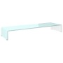 Mueble TV/Elevador de monitor cristal verde 100x30x13 cm de , Muebles TV - Ref: Foro24-244147, Precio: 110,90 €, Descuento: %