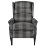 Sillón de masaje reclinable de tela gris de , Sillones de masaje eléctricos - Ref: Foro24-329304, Precio: 235,27 €, Descuento: %