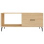 Mesa de centro madera contrachapada roble Sonoma 90x50x40 cm de , Mesas de centro - Ref: Foro24-829231, Precio: 46,67 €, Desc...