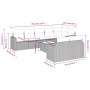 Set de sofás de jardín 9 pzas y cojines ratán sintético marrón de , Sofás modulares de exterior - Ref: Foro24-3251570, Precio...