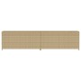 Caja de almacenaje de jardín ratán sintético beige mezcla 469L de , Cajas de almacenaje para exteriores - Ref: Foro24-365331,...