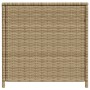 Caja de almacenaje de jardín ratán sintético beige mezcla 469L de , Cajas de almacenaje para exteriores - Ref: Foro24-365331,...