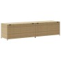 Caja de almacenaje de jardín ratán sintético beige mezcla 469L de , Cajas de almacenaje para exteriores - Ref: Foro24-365331,...