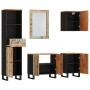 Conjunto de muebles de baño 5 piezas madera maciza reciclada de , Muebles de baño - Ref: Foro24-3200647, Precio: 423,25 €, De...
