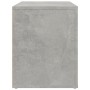 Mesita de noche madera contrachapada gris hormigón 60x36x45 cm de , Mesitas de noche - Ref: Foro24-816740, Precio: 82,38 €, D...