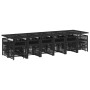 Set de muebles jardín 17 pzas con cojines ratán sintético negro de , Conjuntos de jardín - Ref: Foro24-3211002, Precio: 912,2...